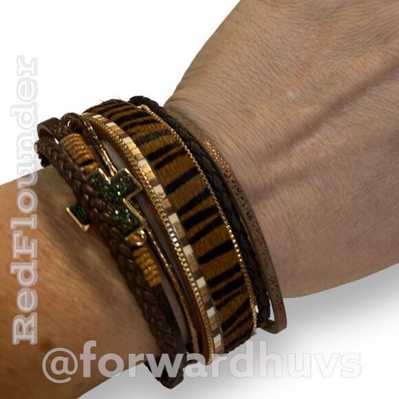 Bundle Sale 3 for $15 | BluBox Boutique Multi-Strand Animal Style Bracelet - Picture 3 of 9